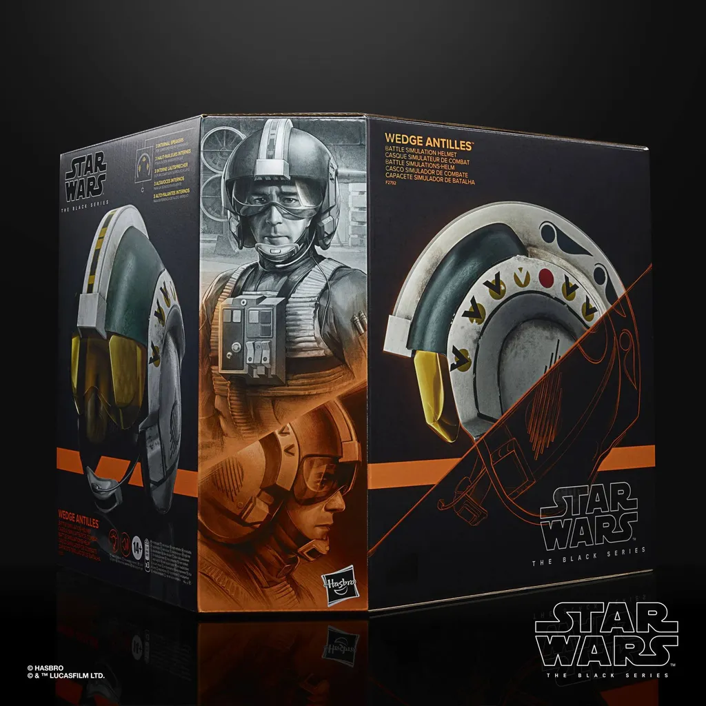 Hasbro Star Wars IV Wedge Antilles Battle Simulation Black Series Elektronischer Helm Helmet HASF2792 – Bild 3