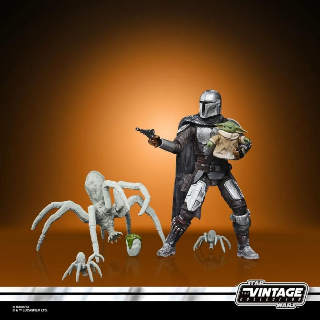 Hasbro F5322 Star Wars The Vintage Collection The Mandalorian & Grogu (Maldo Kreis) – Bild 4