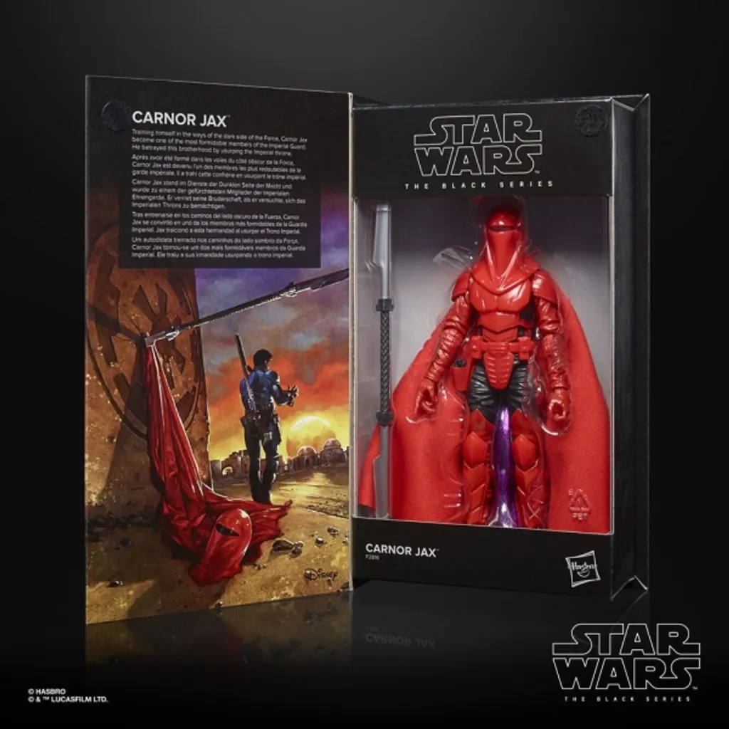 Hasbro Star Wars Crimson Empire Black Series Lucasfilm 50th Anniversary Actionfigur 2021 Carnor Jax 15 Cm – Bild 6