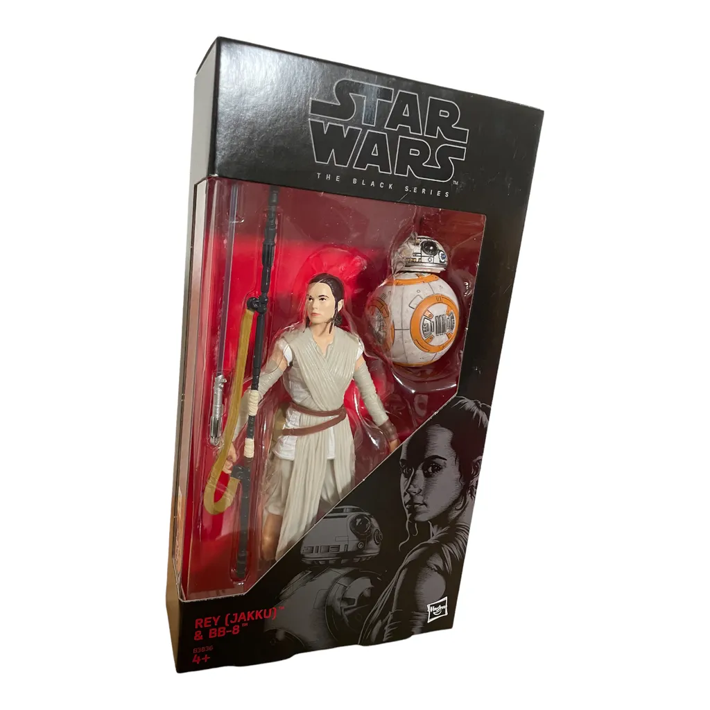 Hasbro Star Wars The Black Series Actionfigur Rey (Jakku) & BB-8 NEU – Bild 7