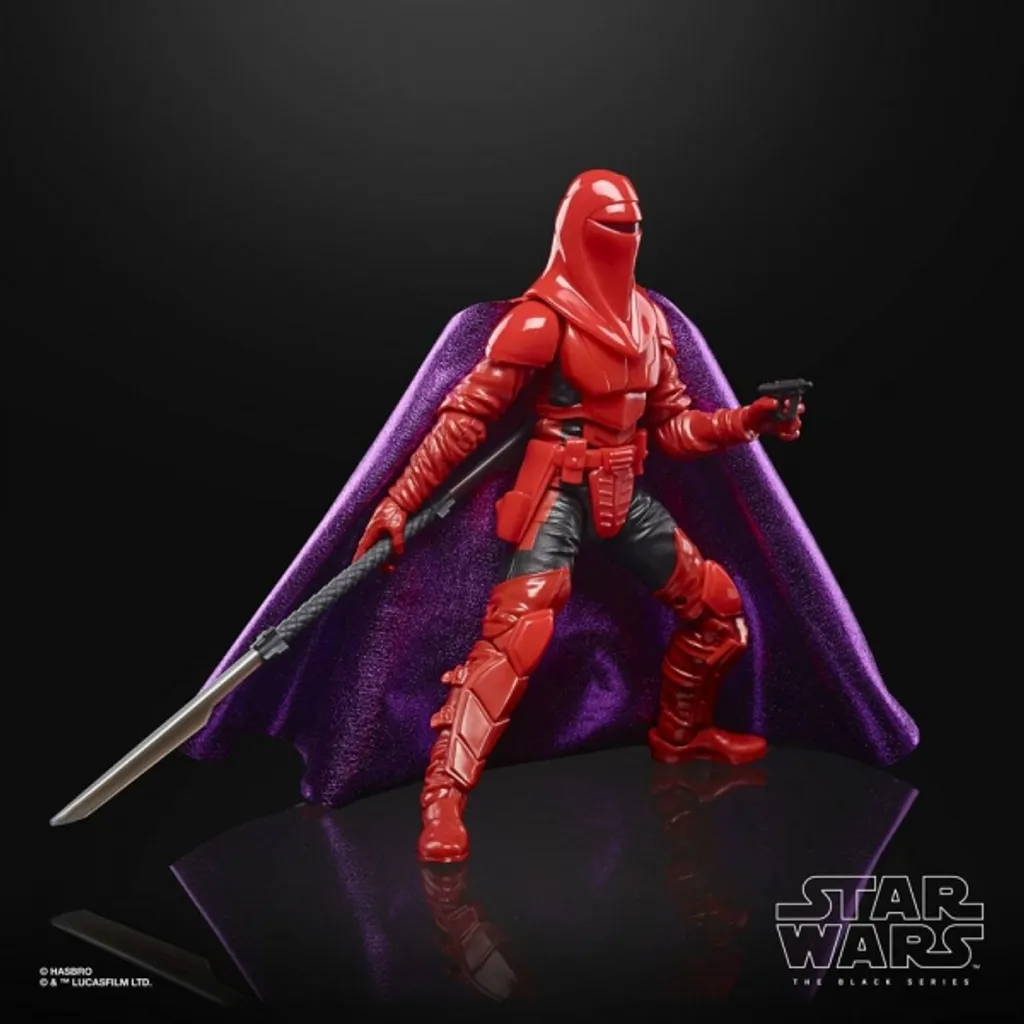 Hasbro Star Wars Crimson Empire Black Series Lucasfilm 50th Anniversary Actionfigur 2021 Carnor Jax 15 Cm – Bild 7