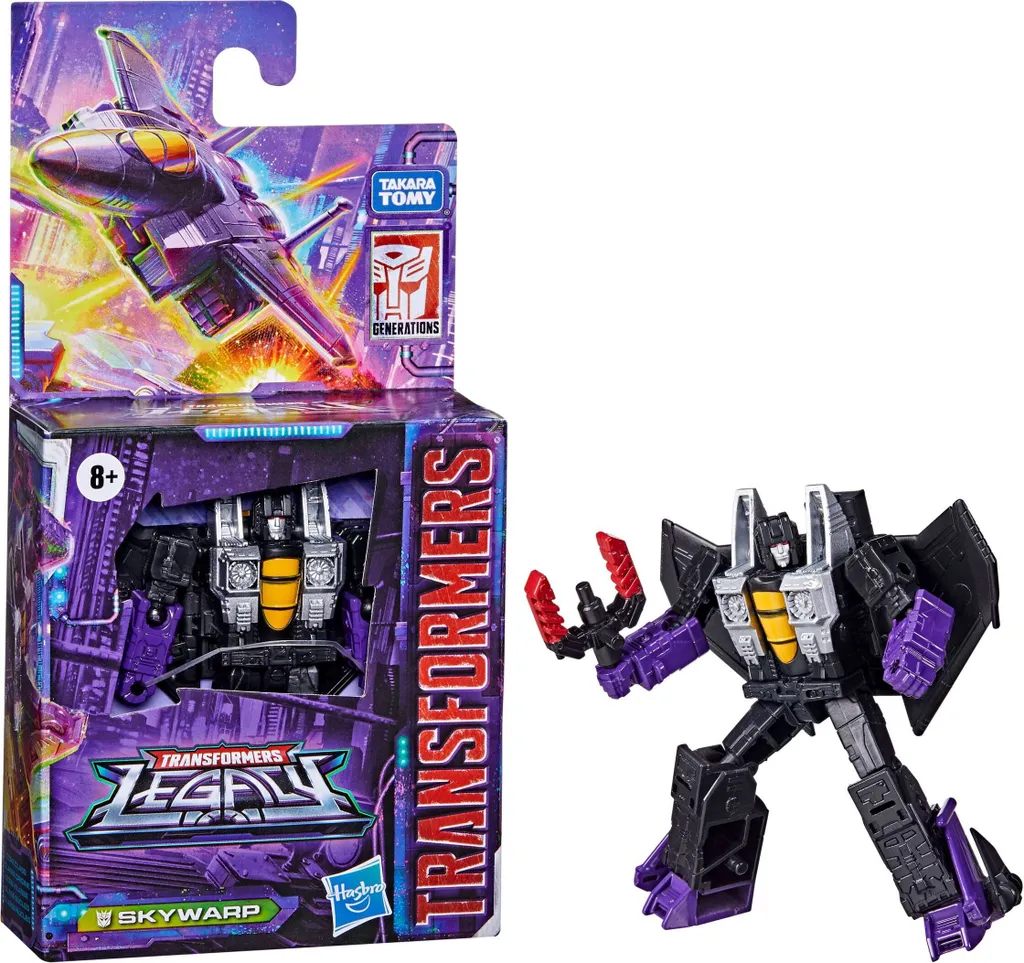 Hasbro F29885L00; F30115L00 - TRA GEN LEGACY EV CORE SKYWARP
