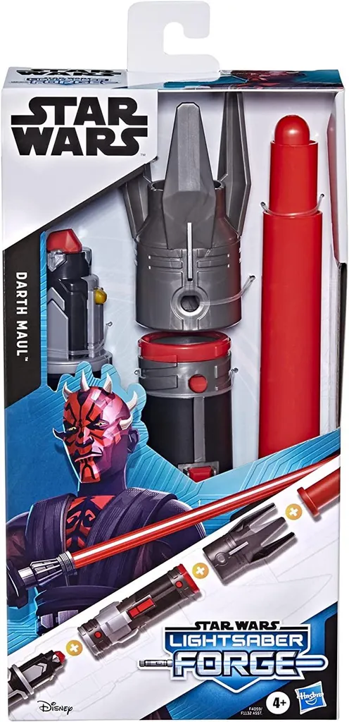 Hasbro Star Wars F4059 Roleplay Forge Darth Maul Extendable Red Lightsaber
