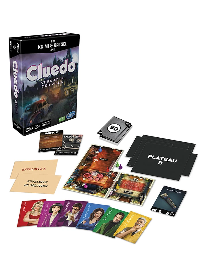 Hasbro Aktionsspiel "Cluedo" - Ab 10 Jahren – Bild 2