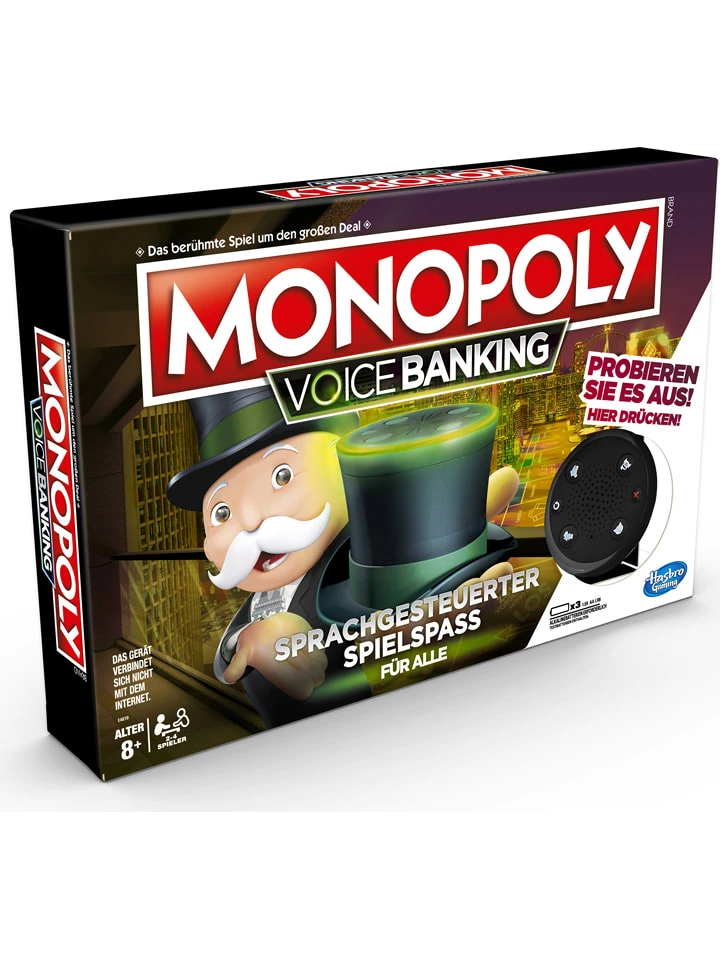 Hasbro Brettspiel "Monopoly - Voice Banking" - Ab 8 Jahren – Bild 2