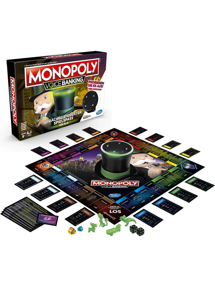 Hasbro Brettspiel "Monopoly - Voice Banking" - Ab 8 Jahren – Bild 3