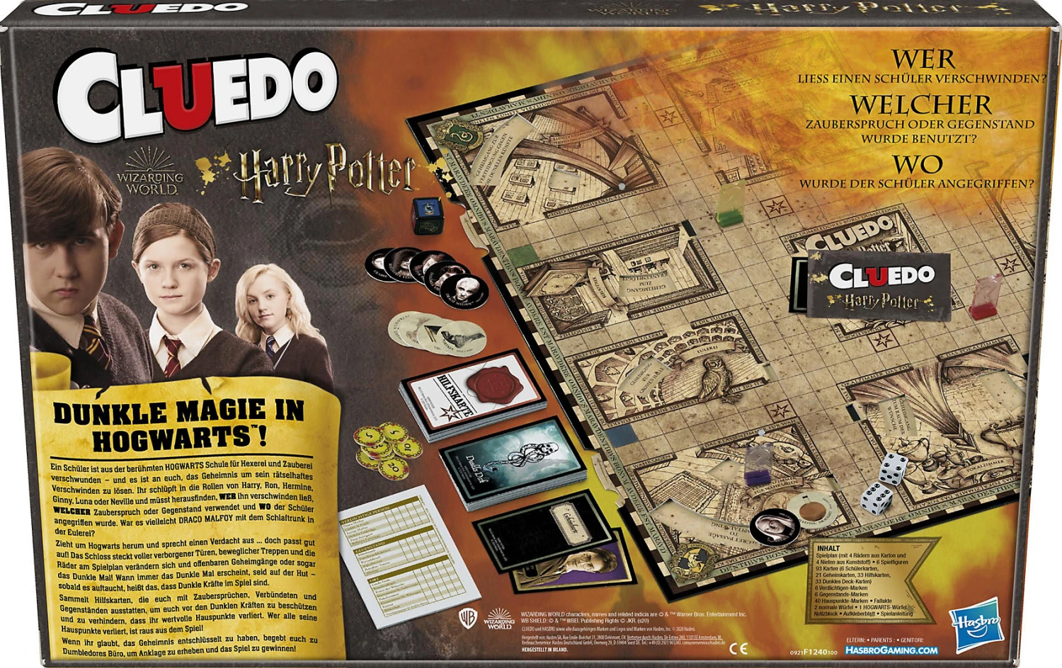 Hasbro Cluedo Harry Potter – Bild 4
