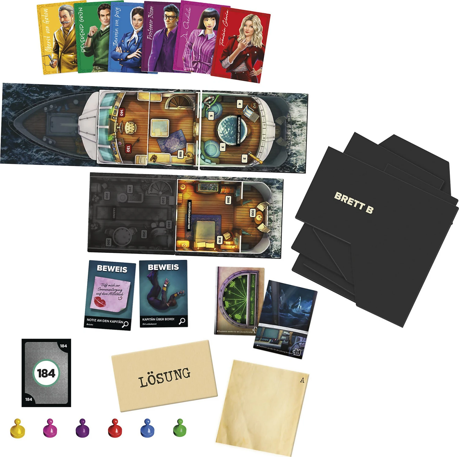 Hasbro Cluedo Sabotage Auf Hoher See – Bild 2
