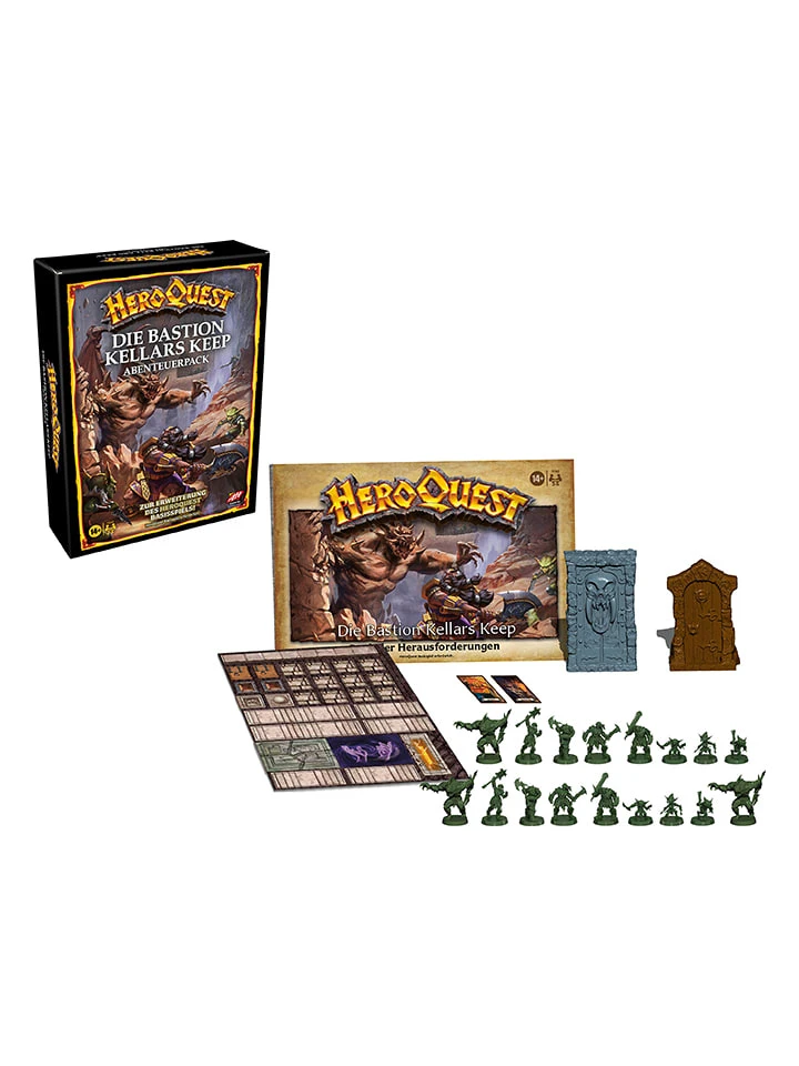 Hasbro Erweiterungsspiel "Hero Quest - Die Bastion Kellars Keep" - Ab 14 Jahren