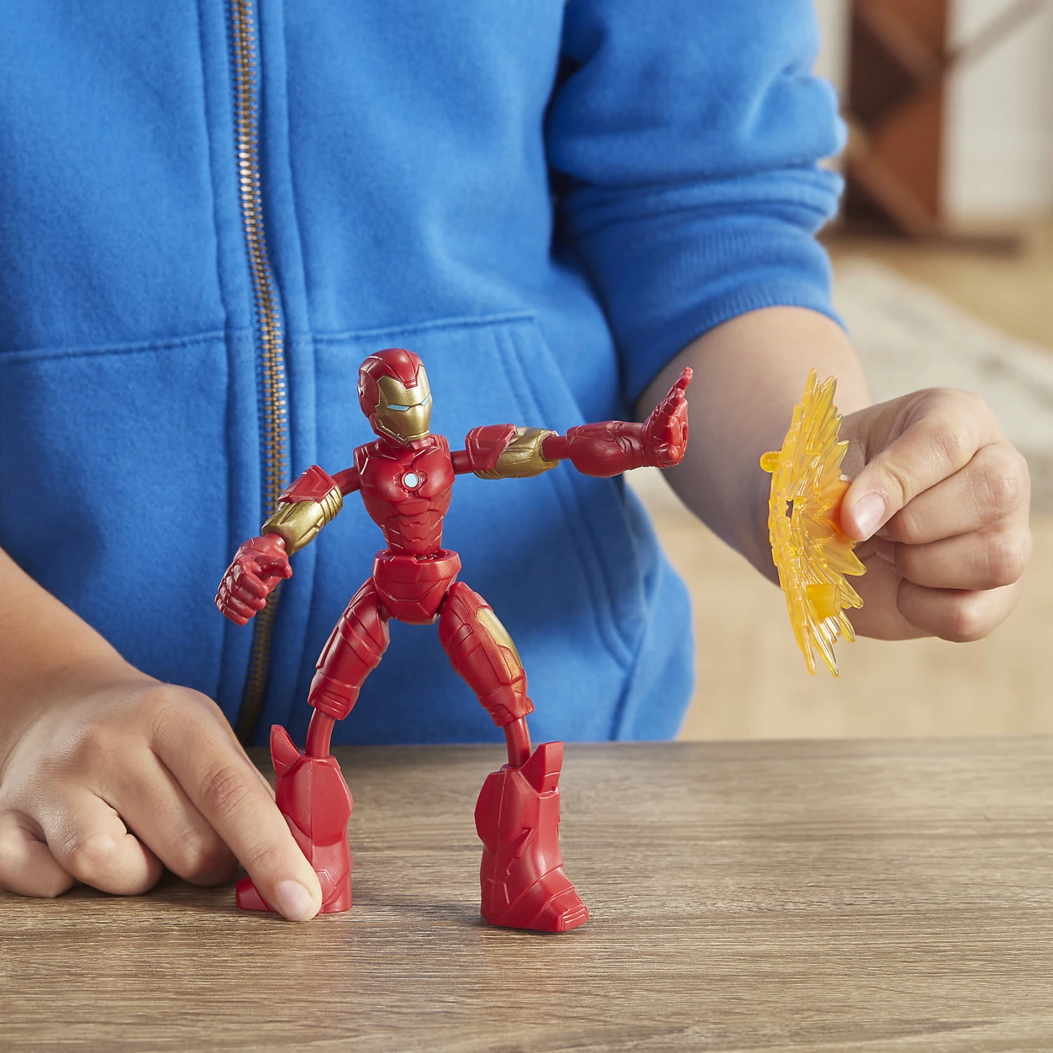 Hasbro Marvel Avengers Bend And Flex Iron Man – Bild 3