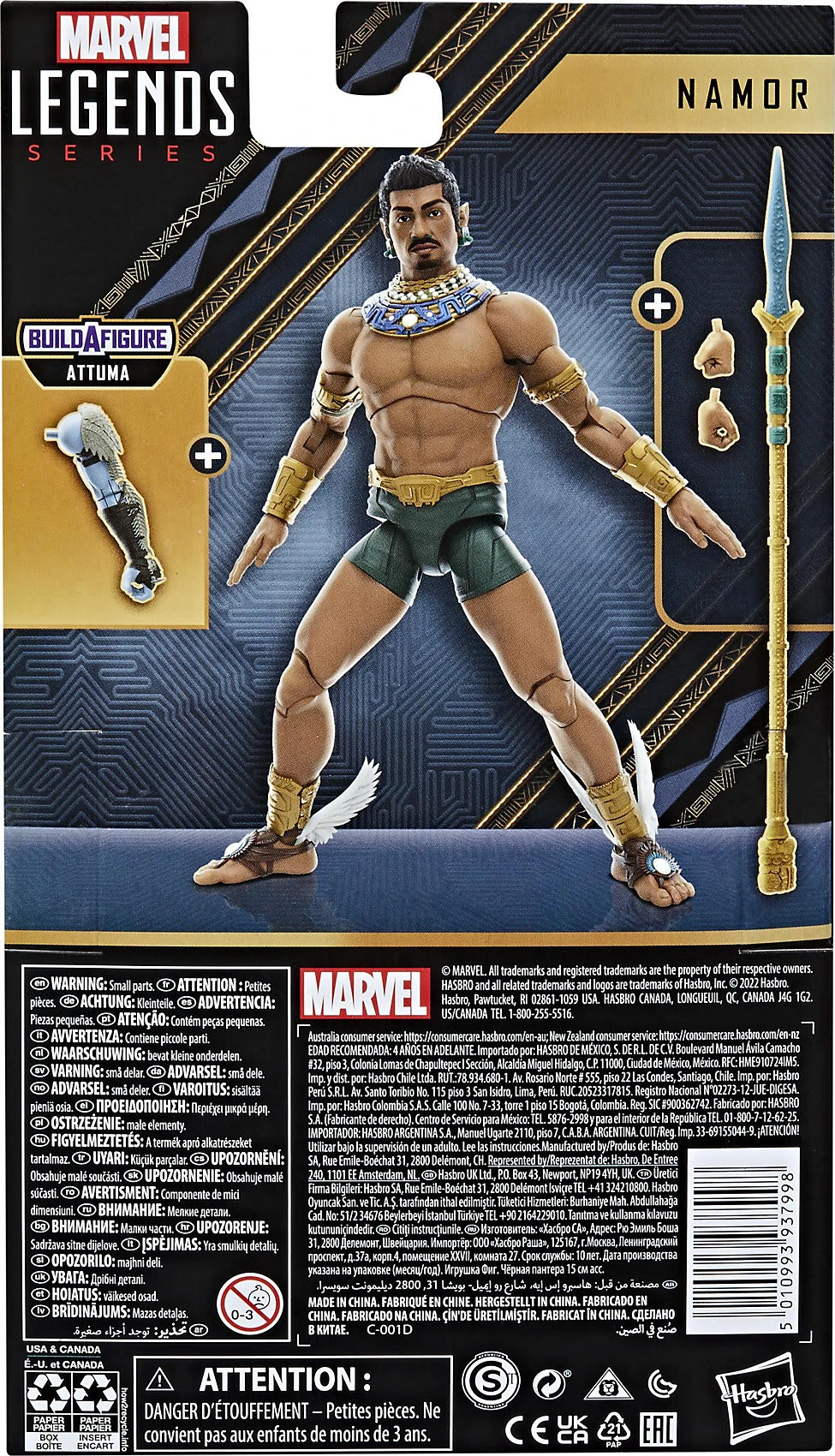 Hasbro Marvel Legends Series Namor – Bild 5