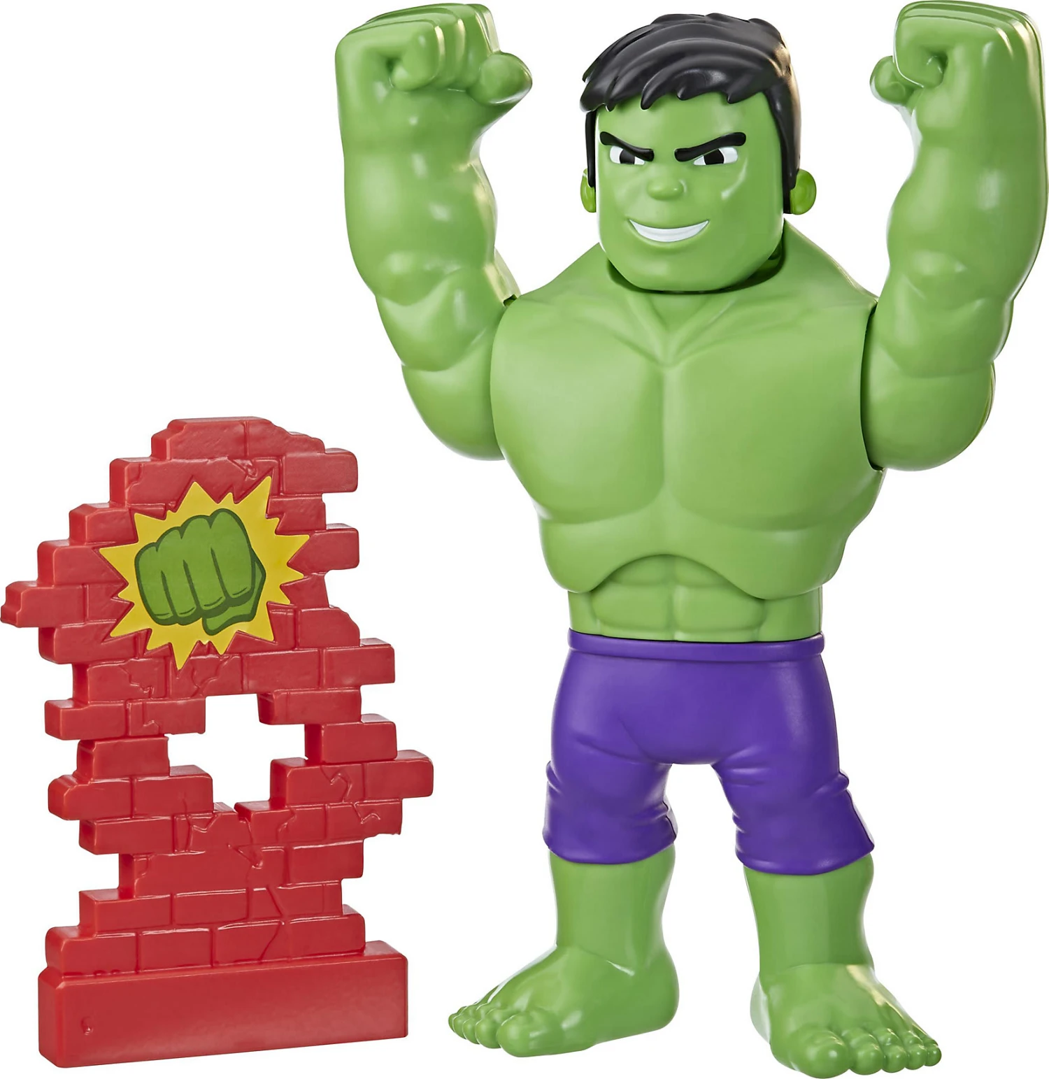Hasbro Marvel Spidey And His Amazing Friends Schmetter-Power Hulk – Bild 2