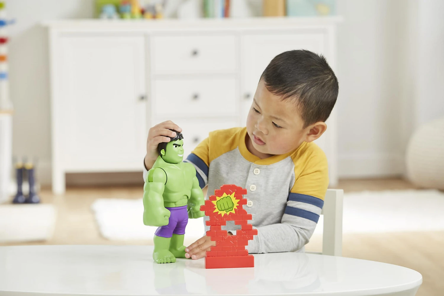 Hasbro Marvel Spidey And His Amazing Friends Schmetter-Power Hulk – Bild 8