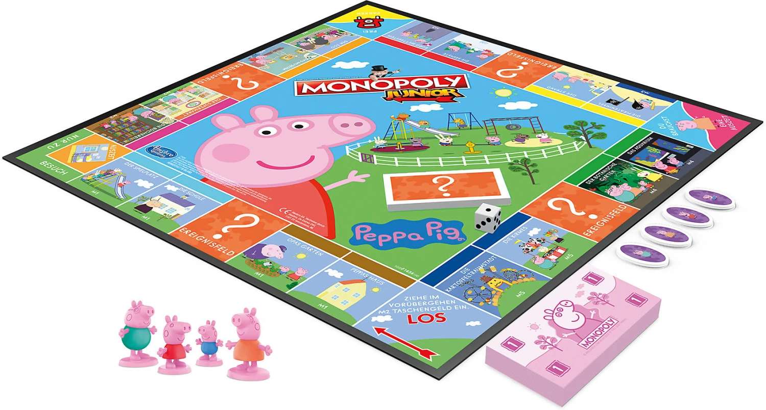 Hasbro Monopoly Junior: Peppa Pig – Bild 4