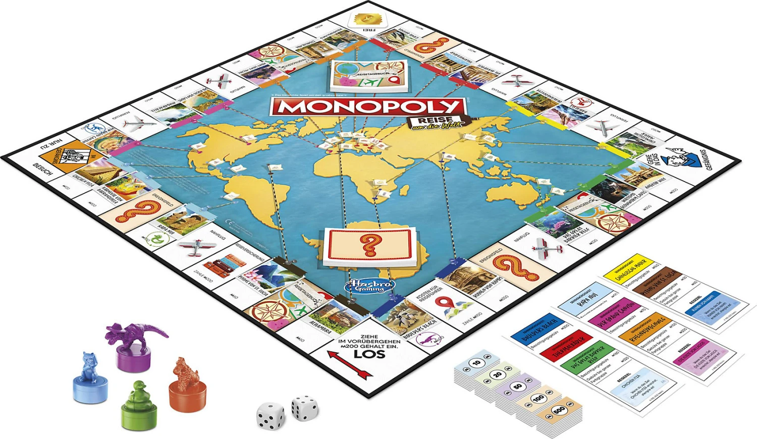 Hasbro Monopoly Reise Um Die Welt – Bild 3