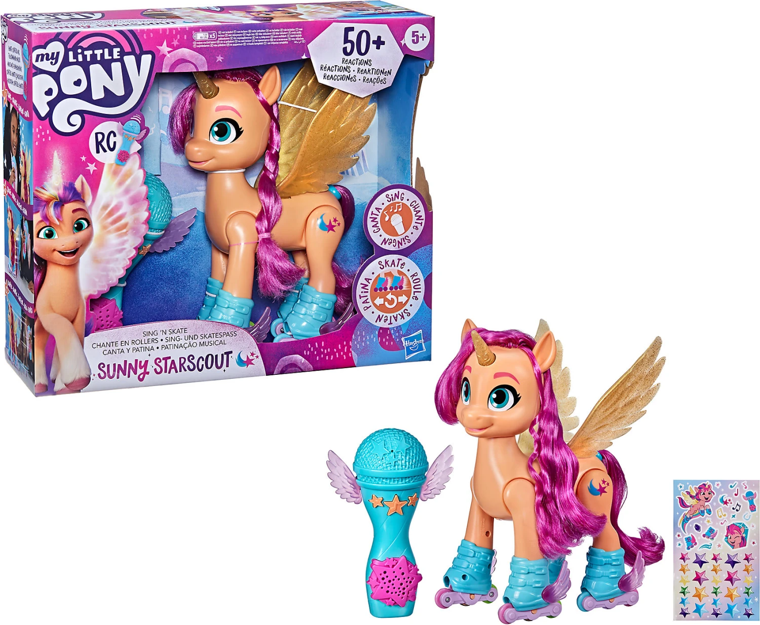 Hasbro My Little Pony – Eine Neue Generation Sing- Und Skatespaß Sunny Starscout