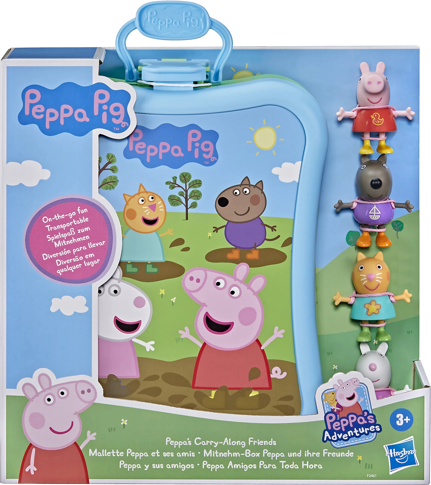 Hasbro Peppa Pig Mitnehm-Box Peppa Und Ihre Freunde – Bild 3