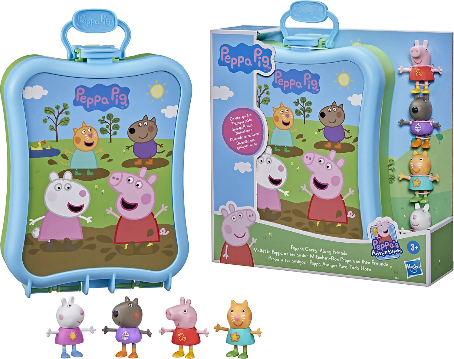 Hasbro Peppa Pig Mitnehm-Box Peppa Und Ihre Freunde