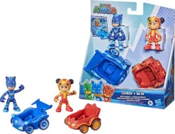 Hasbro PJ Masks Catboy Vs An Yu Fahrzeuge Battle-Pack Vorschulspielzeug, Fahrzeug...