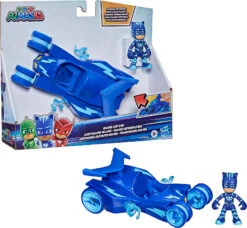 Hasbro PJ Masks Luxus-Fahrzeug, Katzenflitzer Mit Super-Katzen-Streifen Und...