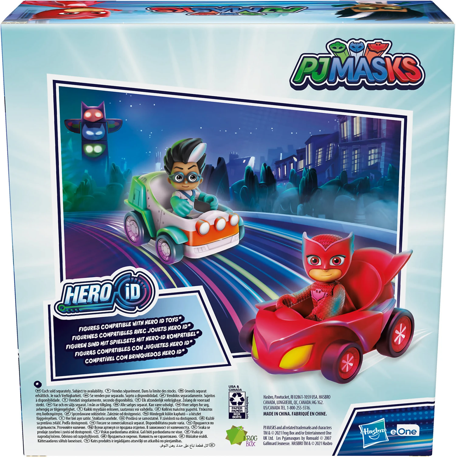 Hasbro PJ Masks Owlette Vs Romeo Fahrzeug Und Action-Figurenset, Battle-Pack,... – Bild 2