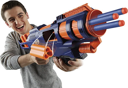 Hasbro Trilogy DS-15 Nerf N-Strike Elite Spielzeug Blaster Mit 15 Nerf Elite... – Bild 3