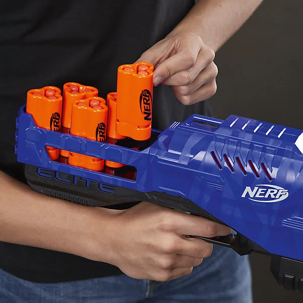 Hasbro Trilogy DS-15 Nerf N-Strike Elite Spielzeug Blaster Mit 15 Nerf Elite... – Bild 8